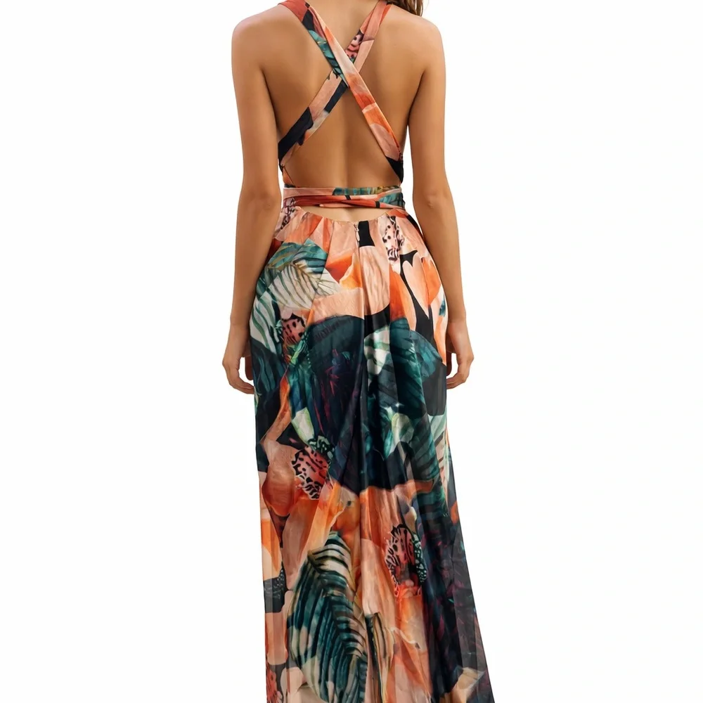 Bariano Australia Peach Dress - Picture 2 of 6